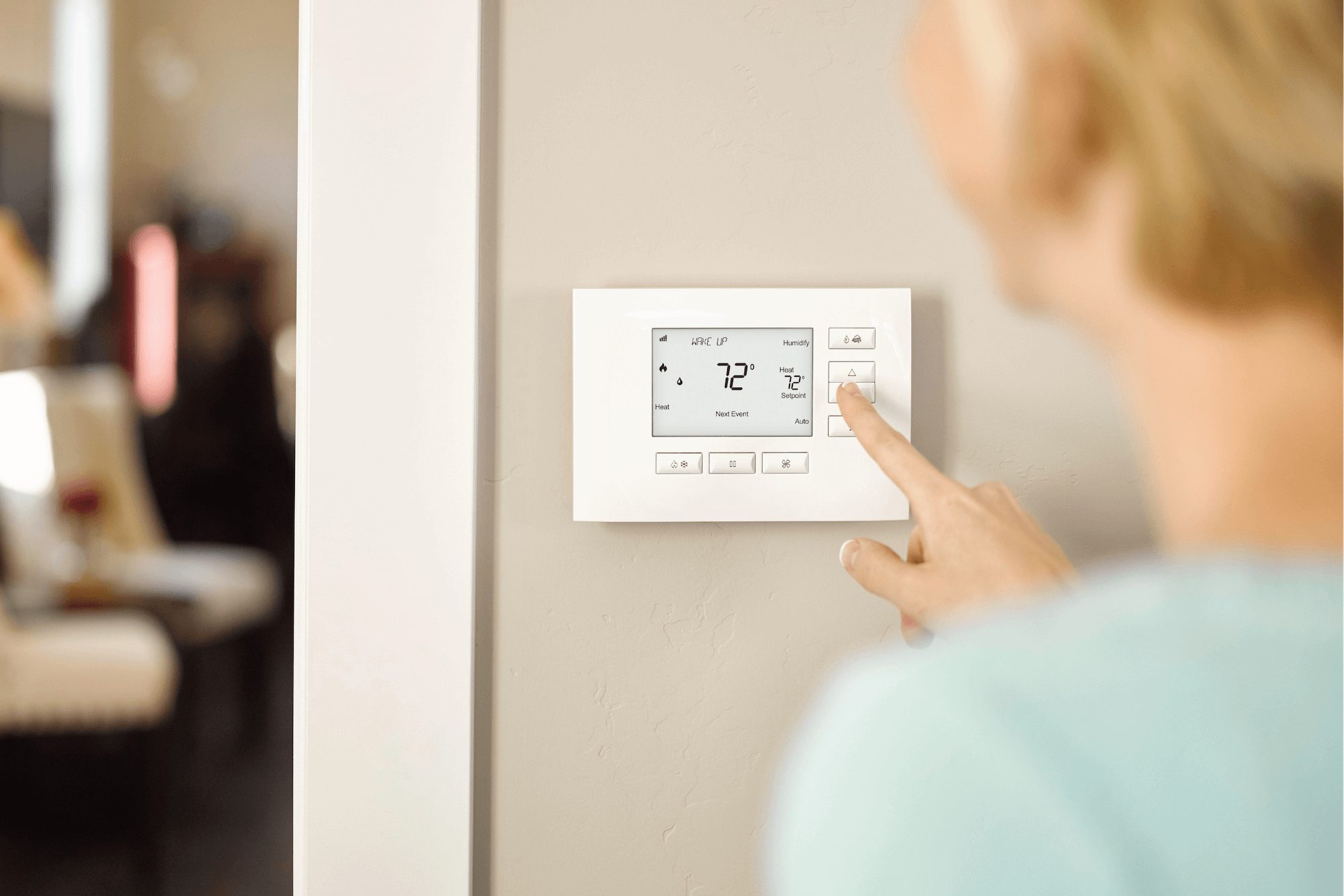 Easy to use smart thermostat